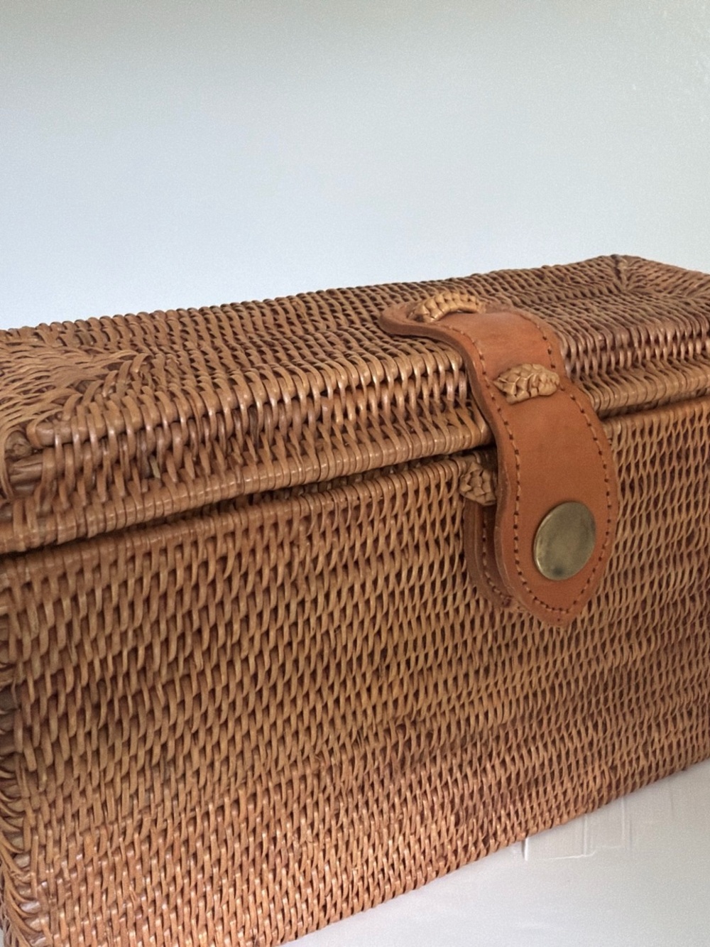 Rattan Shoulder and Crossbody Bag - Picture 2 of 5